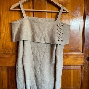 Thalia Sodi Gold Blouse